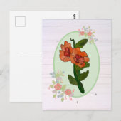 Fantasyblume Briefkaart (Voorkant / Achterkant)