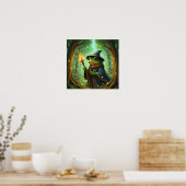 FantasyFrogWizard Poster (Keuken)