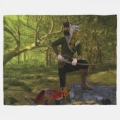 FANTASYJAGER FLEECE DEKEN (Voorkant (Horizontaal))