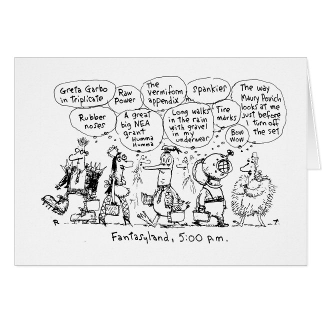 Fantasyland Card (Voorkant Horizontaal)