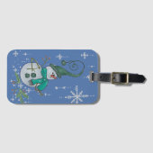 Fantasyschneemann Bagagelabel (Voorkant (horizontaal))