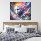 Fantasywereld Canvas Afdruk (Insitu (Slaapkamer))