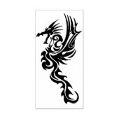 fantieke draken kunststempel 	rubberstempel (Afrduk)