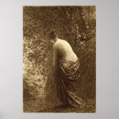 Fantin-Latour - Bather Standing Poster (Voorkant)