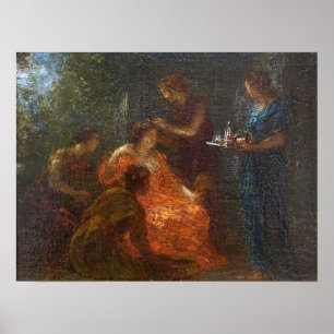 Fantin-Latour - De Toilette Van Venus Poster