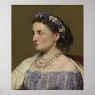Fantin-Latour - Hertogin De Fitz-James Poster