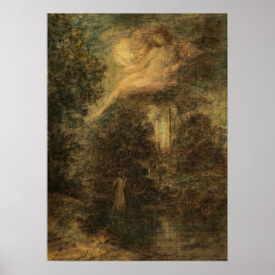 Fantin-Latour - L'Evocation (Eenzaamheid) Poster