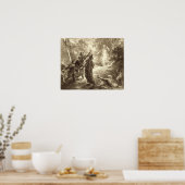 Fantin-Latour - Rinaldo Poster (Keuken)