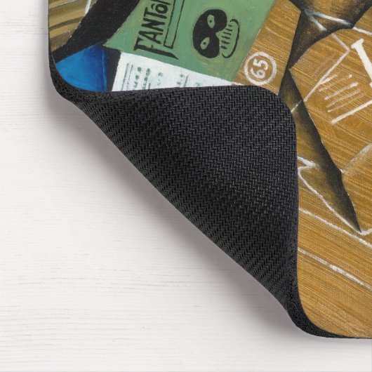 Fantomas, 1915 (olie op canvas) muismat (Hoek)