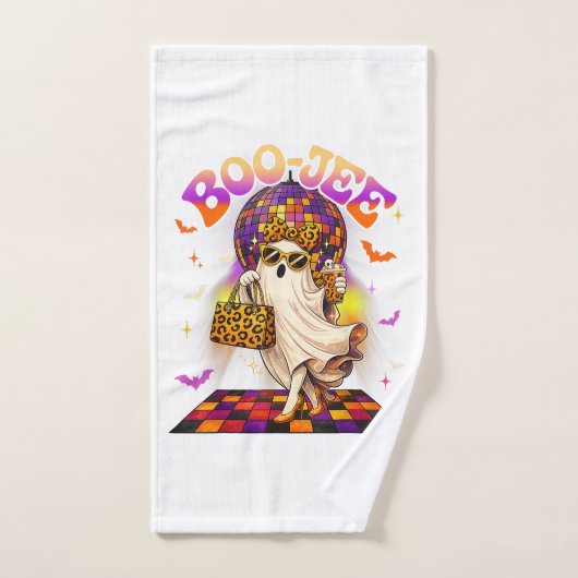 Fantôme Boojee Halloween Boo JEE Disco (Serviette à main)