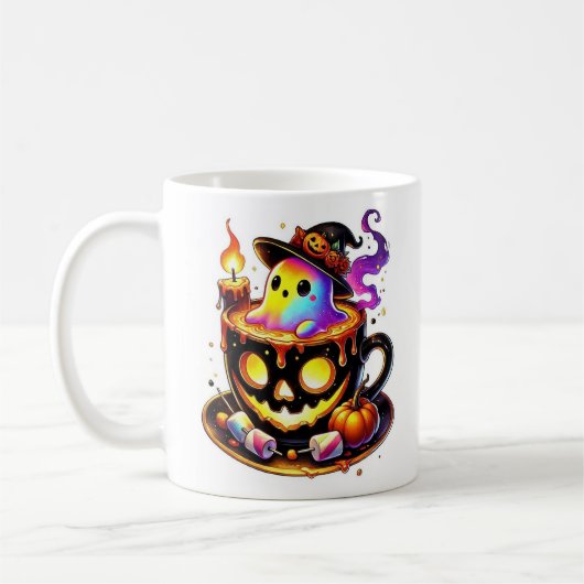 Fantôme dans une tasse à café (Gauche)
