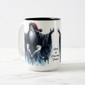 Fantôme de Noël Futur café Mug (Devant gauche)