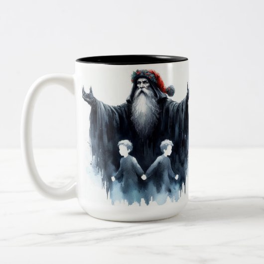Fantôme de Noël Futur café Mug (Gauche)