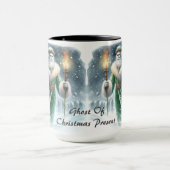 Fantôme De Noël Présente Café Mug (Centre)