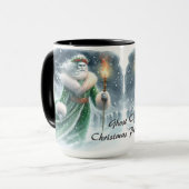 Fantôme De Noël Présente Café Mug (Devant gauche)
