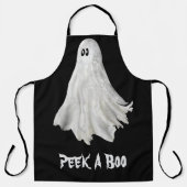 Fantôme Drôle De L'Halloween Dernier Tablier De De (Recto)