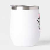 Fantôme éffrayant avec Pink Bow Sensibilisation au (Droite)