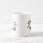 fantôme et rose Mug (Centre)