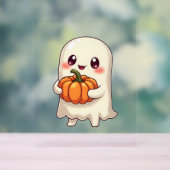 Fantôme mignon avec Citrouille - Drôle Halloween (Neutre)