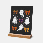 Fantôme Mignon avec Rubans Design Halloween_1 (Angle)
