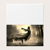 Fantôme noir féminin dans Hellscape - Halloween (Outside Unfolded)