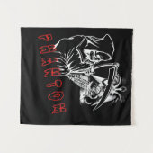 Fantôme "Reaper" - Tapisserie noire d'élite (Devant (Horizontal))