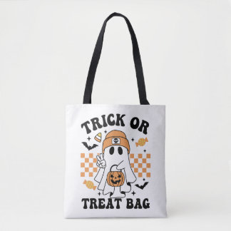 Fantôme 'Trick or Treat' avec sac