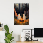 Fantômes de camping, Affiche Vintage, Affiche d'ar (Bureau à domicile)
