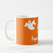 Fantômes de pendaison Mug d'Halloween, orange (Gauche)