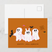 Fantômes Drôle Poster Pour Une Carte Postale Photo (Devant / Derrière)