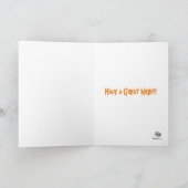 Fantômes effrayants dans les masques Carte d'Hallo (Intérieur)