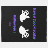 Fantômes tactiles Grosse couverture en polaire (Devant (Horizontal))