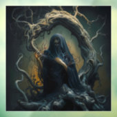 fantoomvensterbinding raamsticker (Vel 3)