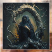 fantoomvensterbinding raamsticker (Vel 2)