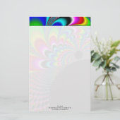 Fanyc - Mandelbrot Fractal Art Briefpapier (Staand voorkant)