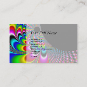 Fanyc - Mandelbrot Fractal Art Visitekaartje