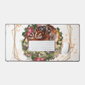 Faon endormi, Graphisme de la nature d'un animal b (Clavier et souris)