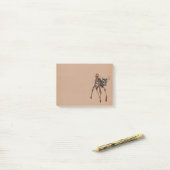 FAON et note de post-it AMBRE de HIBOU (Sur un bureau)