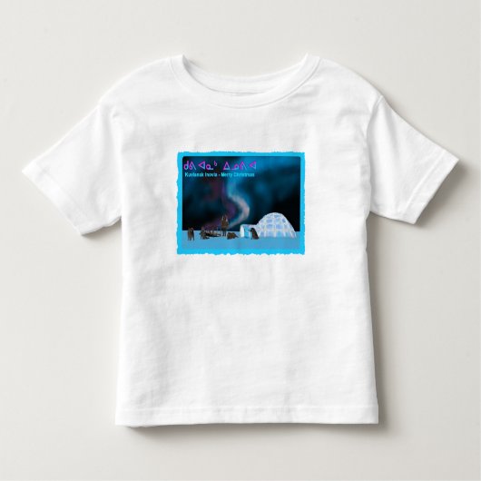 Far North Kerstmis Kinder Shirts (Voorkant)