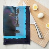 Far North Kerstmis Theedoek (Quarter Fold)