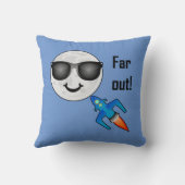 Far Out Design - Coussin 16" x 16" (Verso)