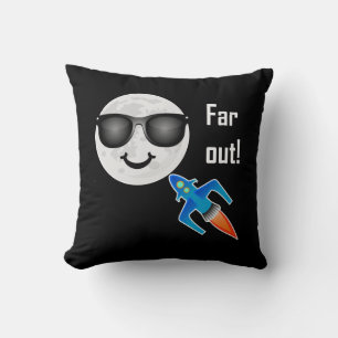 Far Out Design - Coussin 16" x 16"