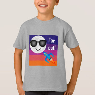 Far Out Design - T-shirt de base pour enfants