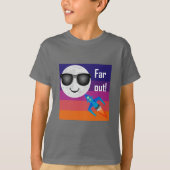 Far Out Design - T-shirt de base pour enfants (Devant)