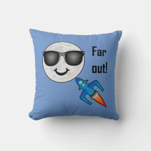 Far Out Design - Worpillow 16" x 16" Kussen
