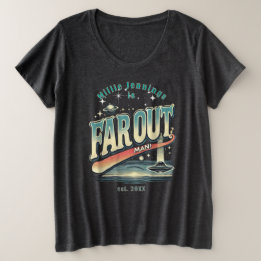 Far Out Man Personnalisé Rétro les années 70 Vinta