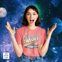 Far Out Man Retro 60's Slogan gepersonaliseerd