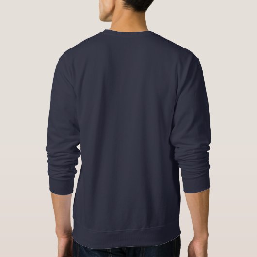 Far Out Man Retro 60's Slogan gepersonaliseerd Trui (Achterkant)
