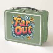 Far Out Retro 70s Psychedelic Groovy Hippie (Voorkant)