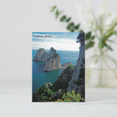 Faraglioni Rocks, eiland Capri briefkaart (Staand voorkant)